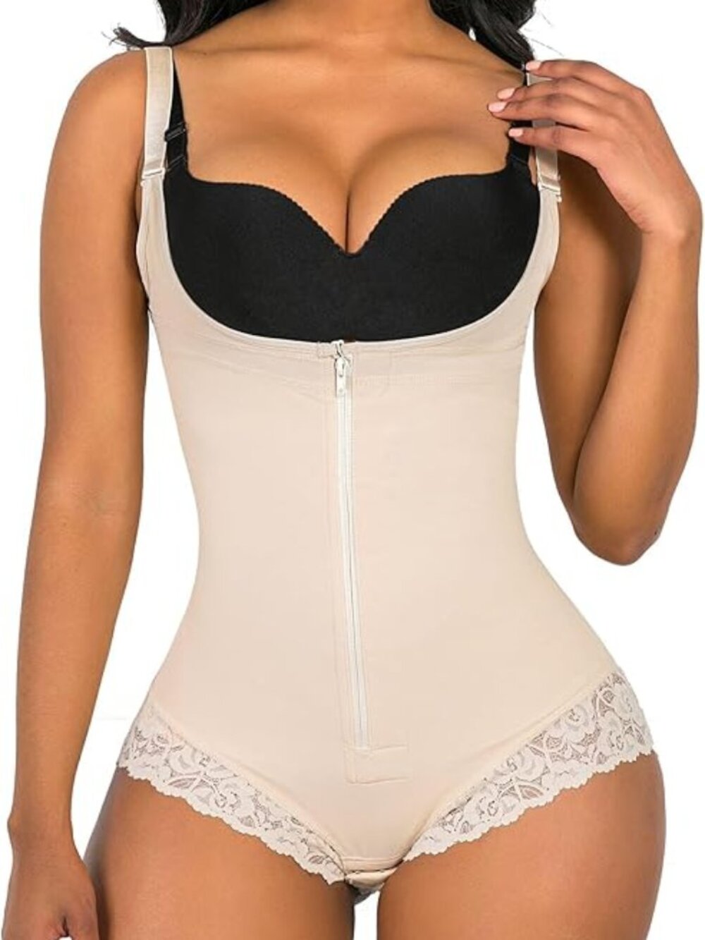 SHAPERX Women's Fajas Colombianas Shapewear Tummy Control Body Shaper-NWT